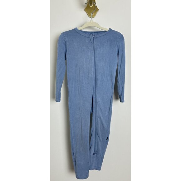 KYTE Baby Zip-Up Romper in Slate Size 12-18 M - Picture 2 of 5